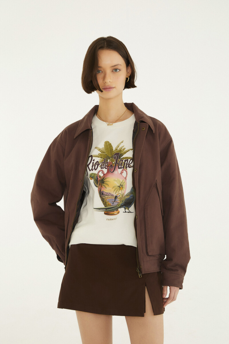 CHAQUETA Marron