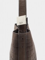 Bolso De Hombro Con Grabado Animal marron