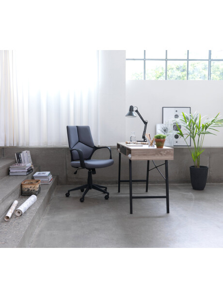 Escritorio ABBETVED 48x120 roble/negro Escritorio ABBETVED 48x120 roble/negro