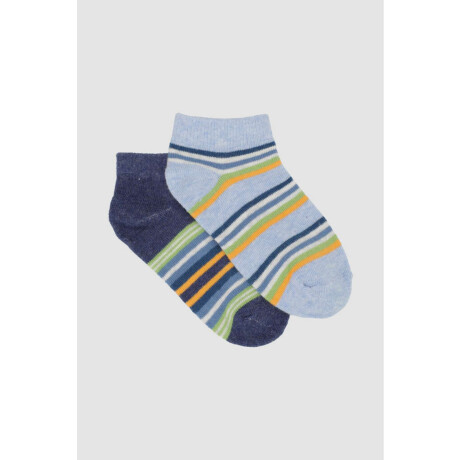 Pack x2 ciclista diseño niños Blanco