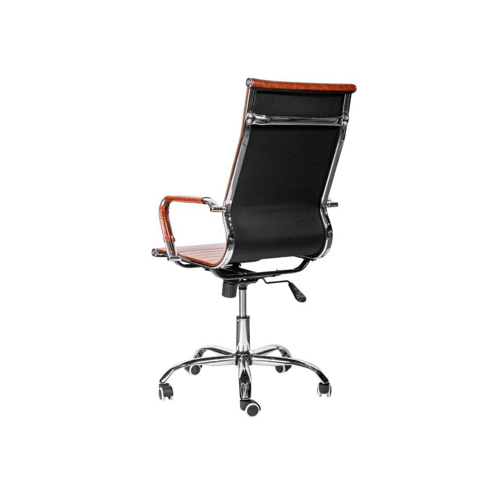 ASIENTO DE OFICINA PU MARRON D-101/HY-529