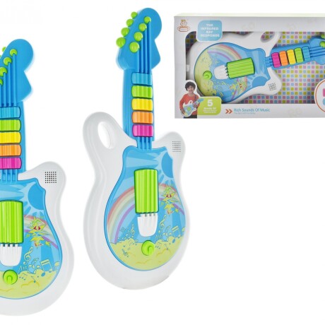 GUITARRA MUSICAL PARA BEBE PLASTICO EN CAJA 38CM 936-20689-2 Q24 M.1 GUITARRA MUSICAL PARA BEBE PLASTICO EN CAJA 38CM 936-20689-2 Q24 M.1