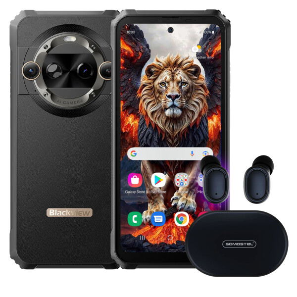 Descripción: Blackview Bl9000 Pro 12+24 Gb Ram 512 Gb Rom 5g  + regalo PK BLACKVIEW BL9000 PRO 512 NEGRO +REGAL