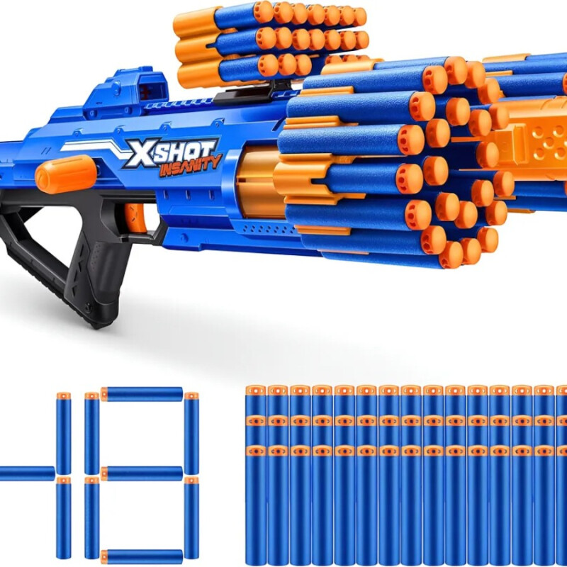 X-Shot Insanity Bezerko + 48 Dardos X-Shot Insanity Bezerko + 48 Dardos