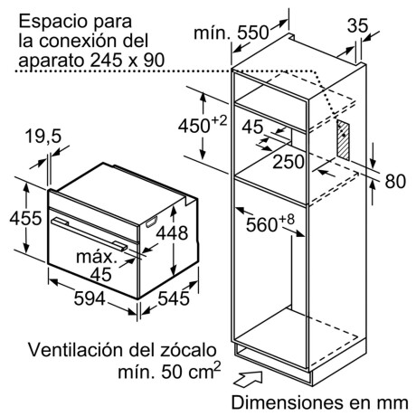 MICROONDAS NEGRO 900W CFA634GS1