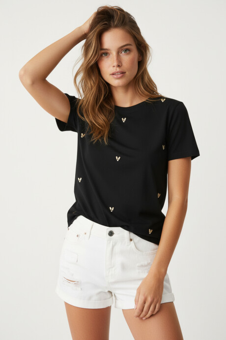 Remera Baldere Negro