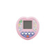 Mascota virtual corazón rosa