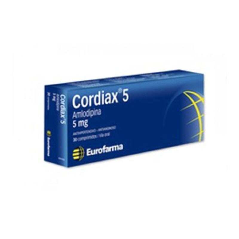 Cordiax 5 Mg. 30 Comp. Cordiax 5 Mg. 30 Comp.