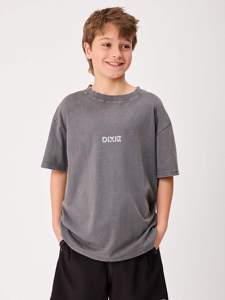 T-SHIRT M/C COSTA DULCE TEEN DIXIE - Gris Piedra 