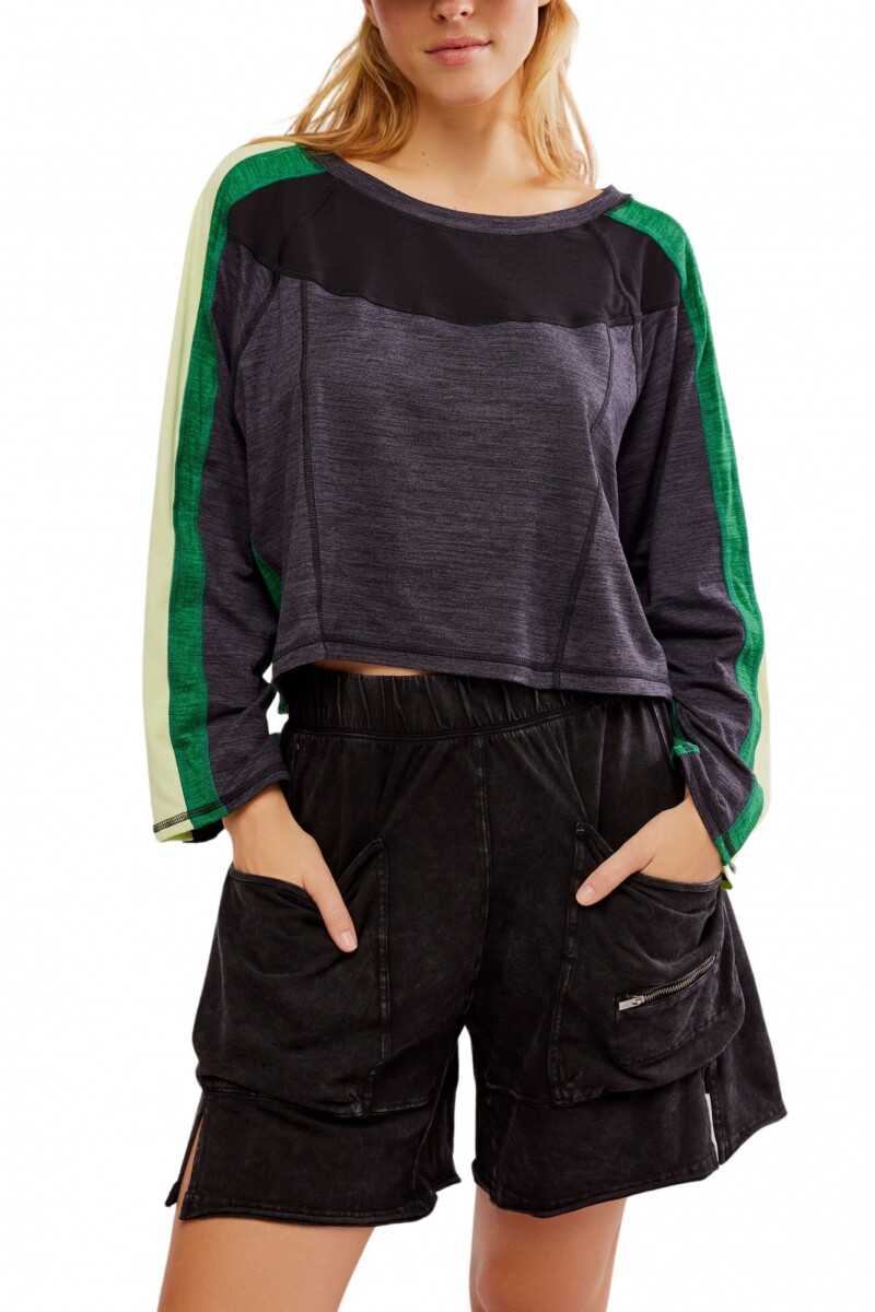 CAMISETA GO FOR THE GOAL Negro