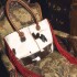 Atalaya Cowhide Flecos Oscuro / Bordeaux