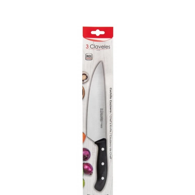 Cuchillo Cocinero 15 Domvs Claveles Sin Color