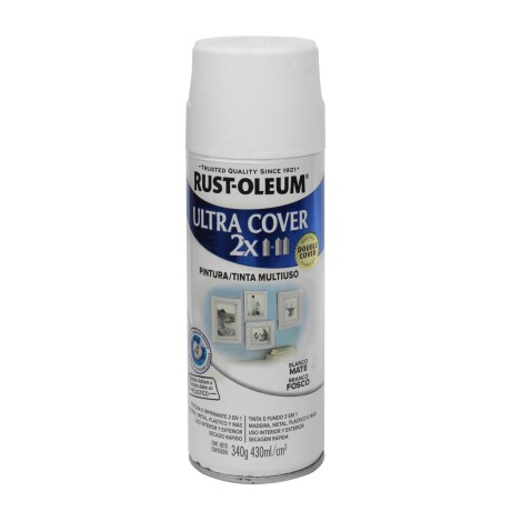 Esmalte en Aerosol Mate 340g Rust-Oleum Blanco