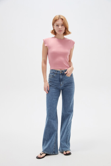Musculosa Lanah Rosa Oscuro