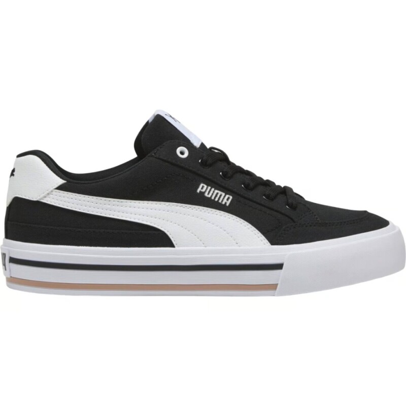 Championes Court Classic Vulc de Hombre Negro