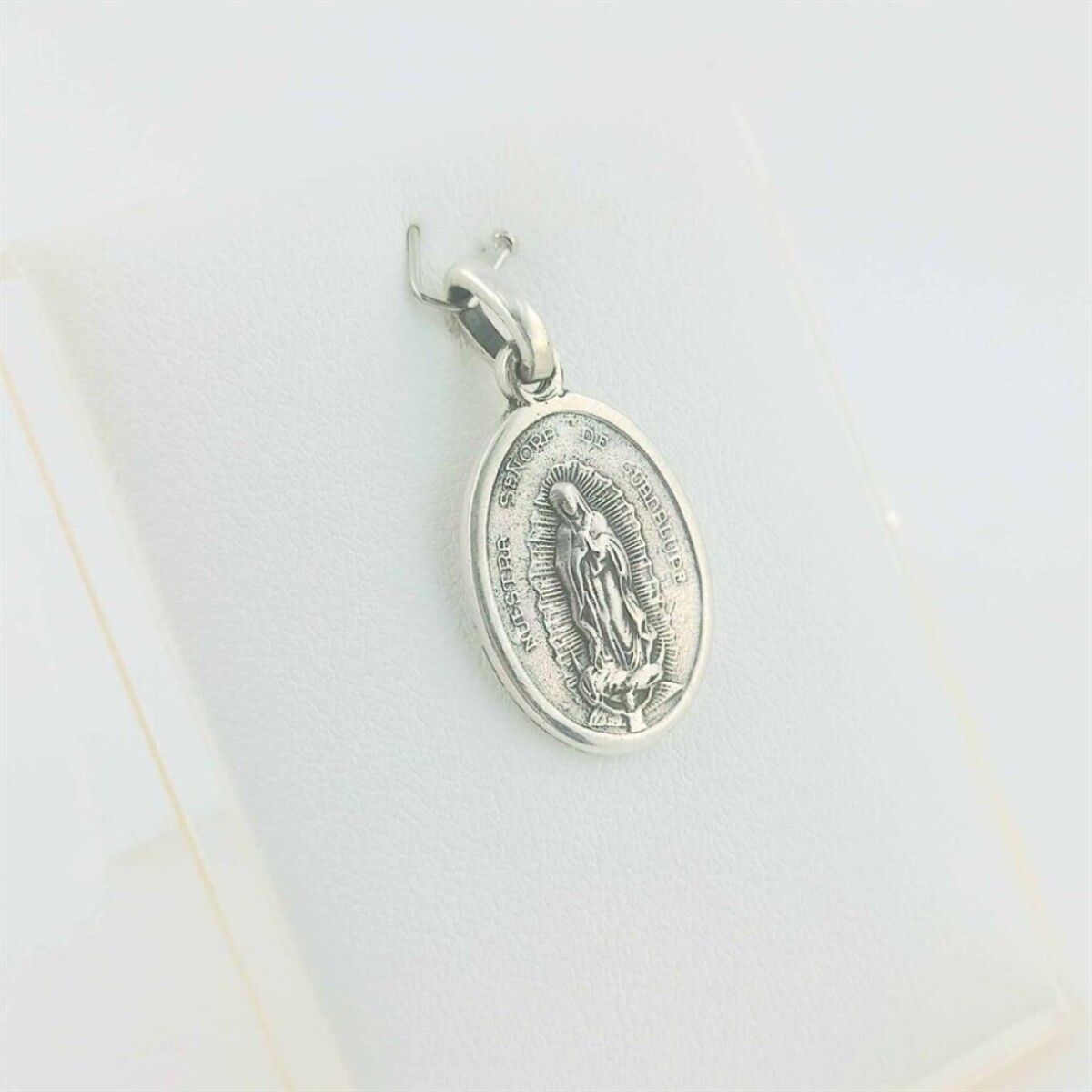 Medalla de Plata 925 Virgen de Guadalupe - Largo 21mm 