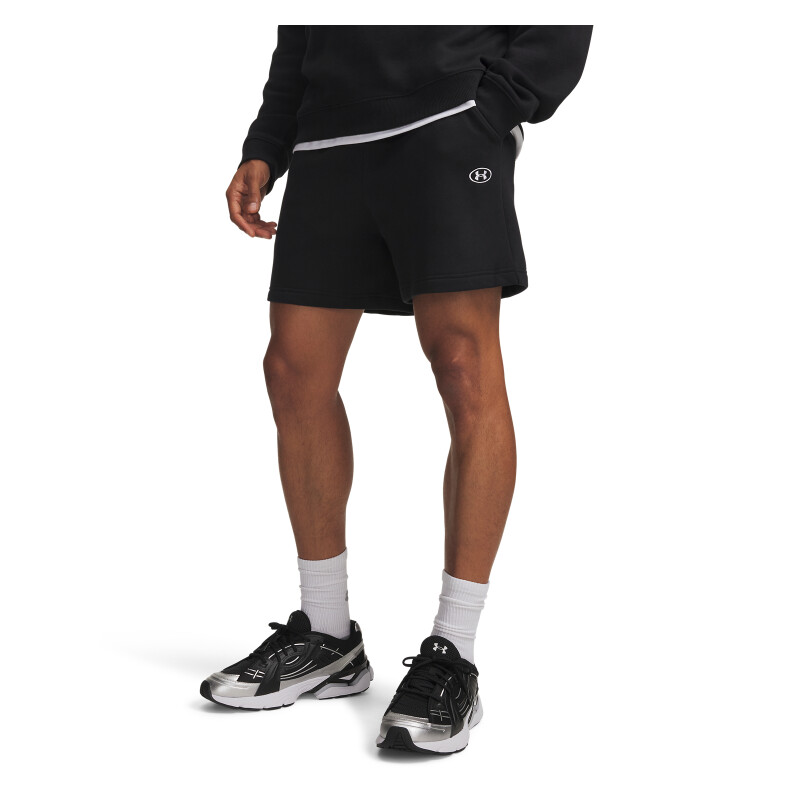 Short UA Rival Flc Hombre 6013445-008 Negro
