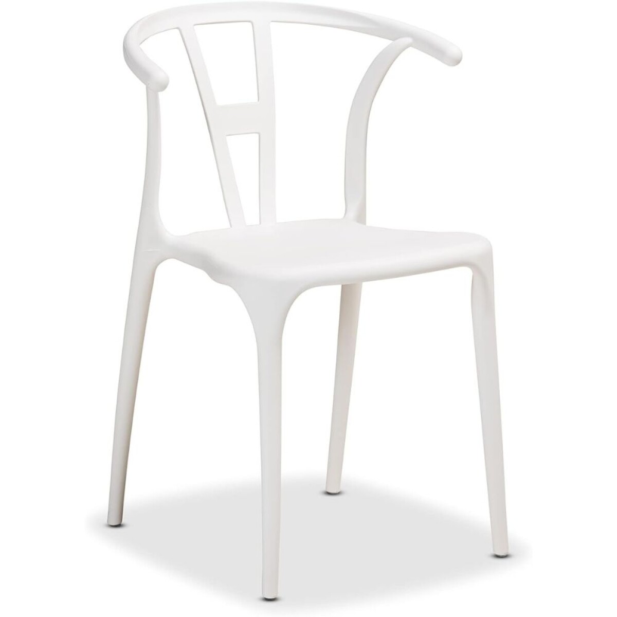 Silla Wishbone de jardin - Blanco 