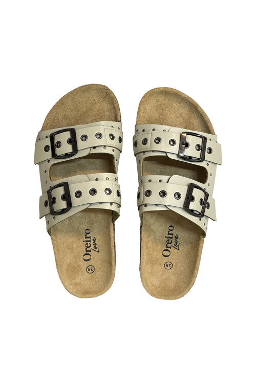 Sandalias Las Oreiro crudo
