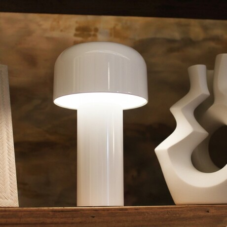 LAMPARA DE MESA RECARGABLE TULIPA Lampara De Mesa Recargable Tulipa Blanco
