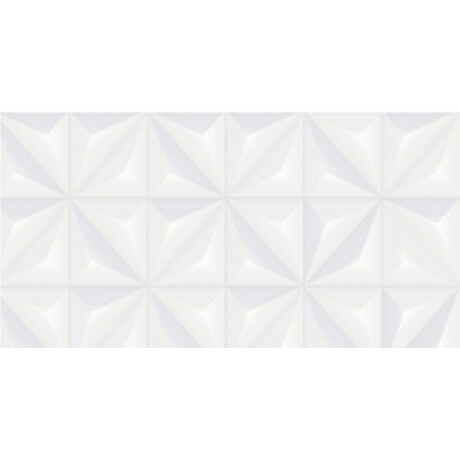 CERAMICA BLANCO 32X57 CON RELIEVE GAMAS DE GRIS