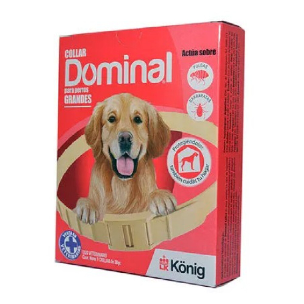 COLLAR ANTIPARASITARIO KONIG DOMINAL GRANDE COLLAR ANTIPARASITARIO KONIG DOMINAL GRANDE