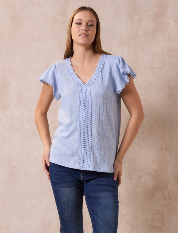 Blusa Pointelle CELESTE