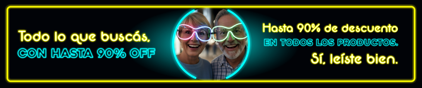 Hasta 90% OFF