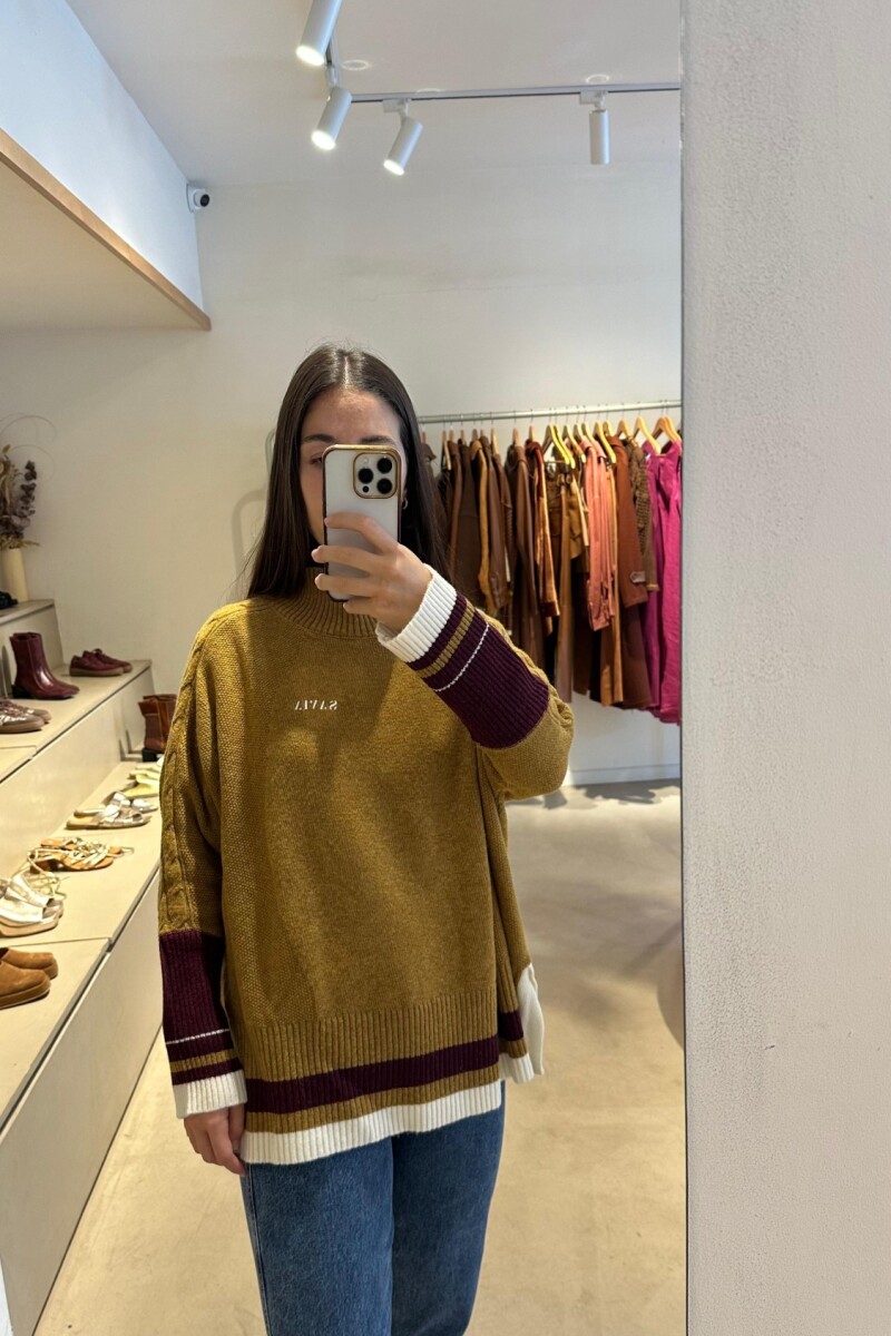 PRE VENTA BUZO SAVIA CLUB Mostaza