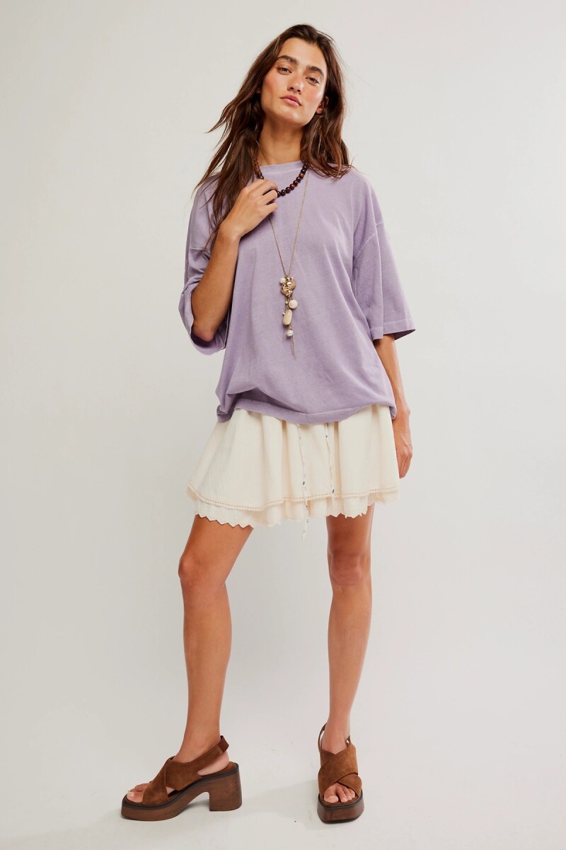 REMERA PERFECT OVERSIZED Lila