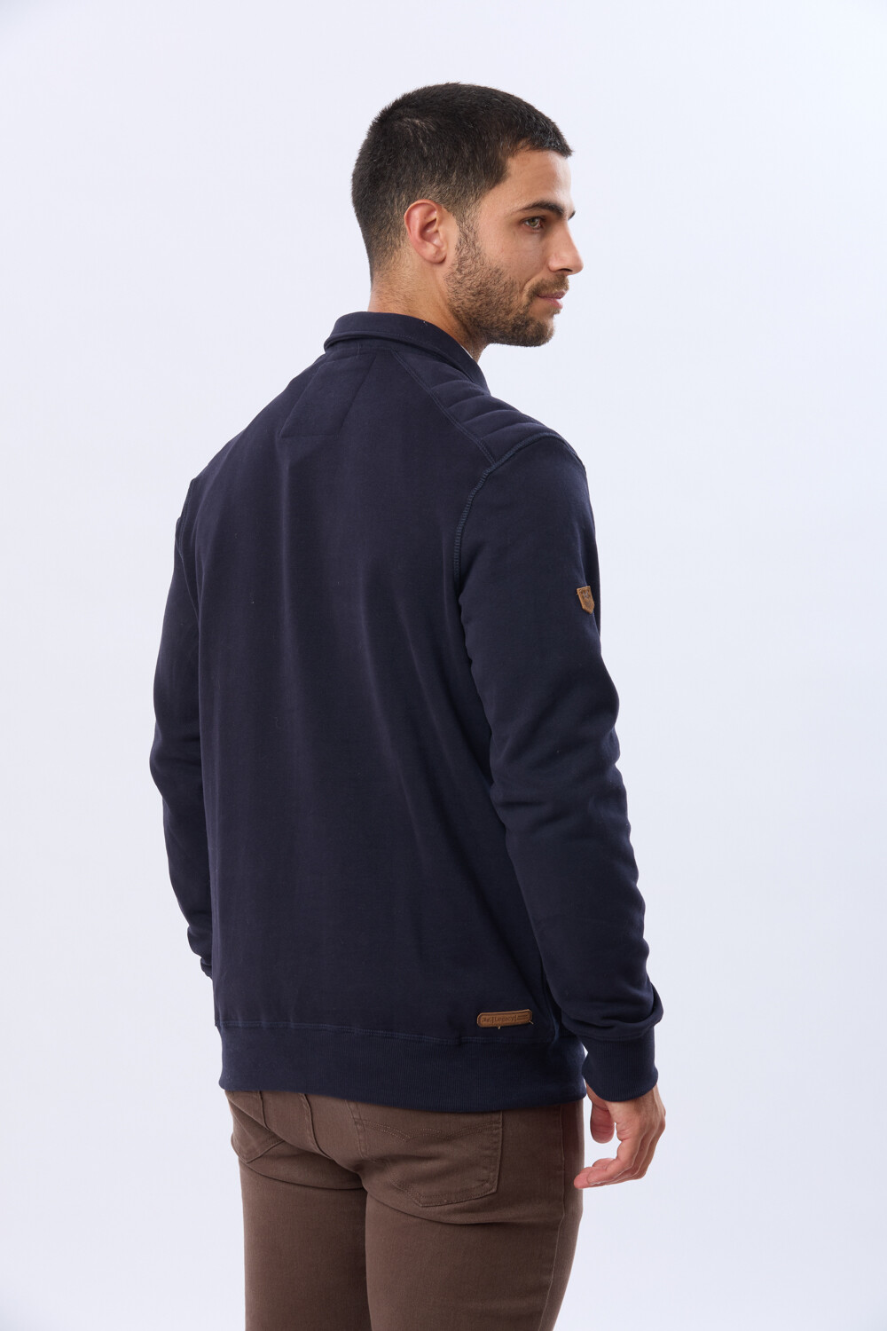 BUZO POLO DE FELPA Azul