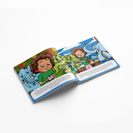 Libro infantil Los Cuentos de Samy Una misión colorida Sc