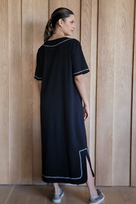 Vestido Arrecife Cotton Negro
