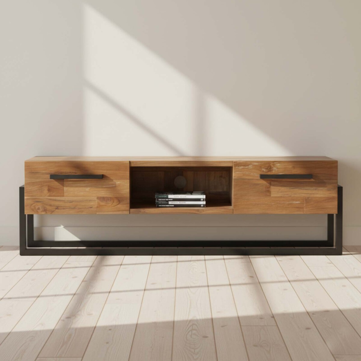 RACK - MADERA NATURAL-BEIGE POTENZA NATURAL 