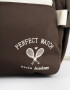 Mochilas Urbanas Mochila Canvas Back To School - Marron Chocolate