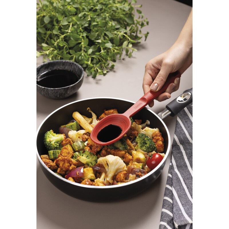 Cuchara Para Servir Roja De Silicona Tramontina - 25852/170 Cuchara Para Servir Roja De Silicona Tramontina - 25852/170