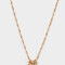 Cadena Corta con Dije Strass Crystal Cadena Corta Con Dije Strass Crystal - Dorado
