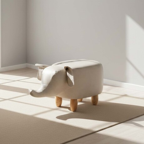 BANCO KIDS POLIESTER MARRON ELEFANTE