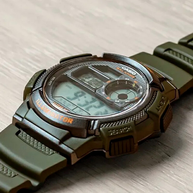 Reloj Casio Resina Digital Hombre AE-1000W 3AVDF