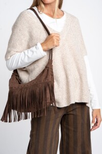 Chaleco Escote En V Mocha