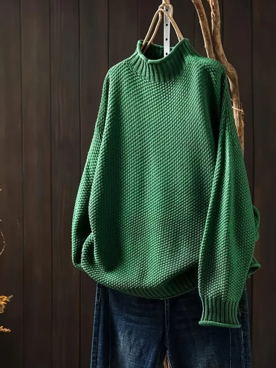 Sweater WALLY - Liso verde 