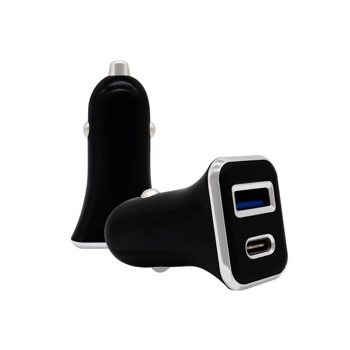 Cargador Para Auto Treqa Acc-317 - CARGADOR AUTO TREQA USB/USB TIPOC CC-317 