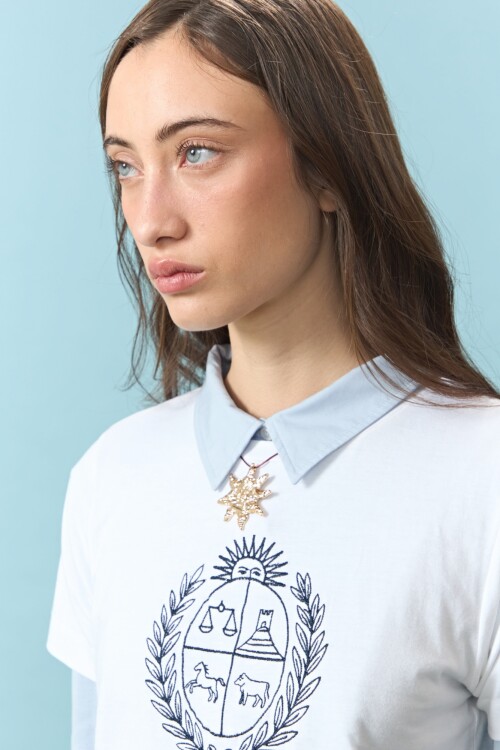 Collar cordón dije sun dorado