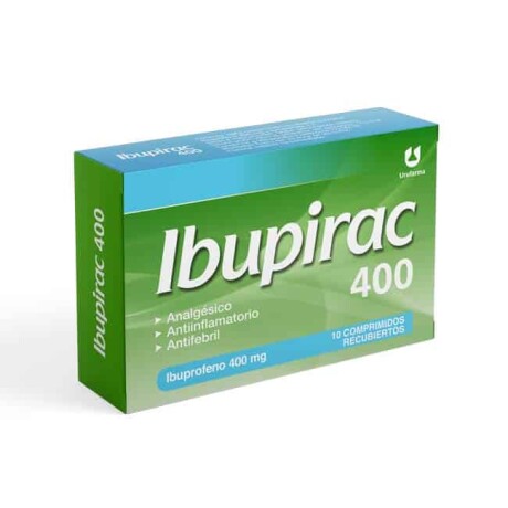 Ibupirac 400mg 10 Comprimidos Ibupirac 400mg 10 Comprimidos