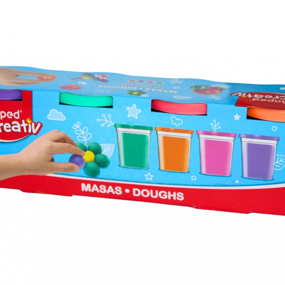 MASA DE MODELAR MAPED X 4 UNIDADES MASA DE MODELAR MAPED X 4 UNIDADES