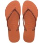 Sandalias Havaianas Slim Glitter Ii Mujer Naranja Cerrado