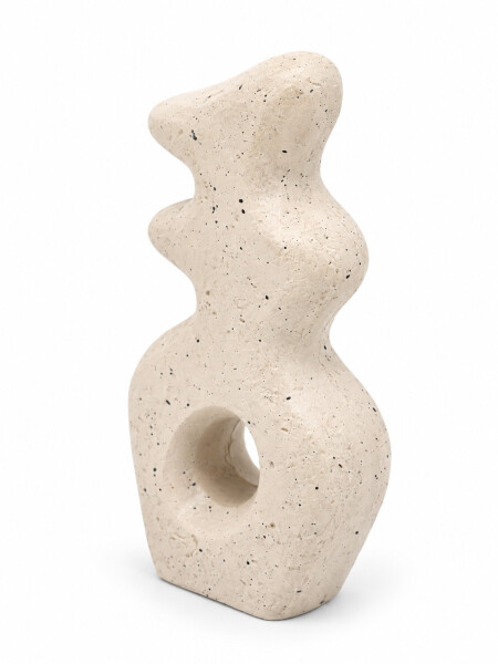 ESCULTURA DISEÑO OFF WHITE