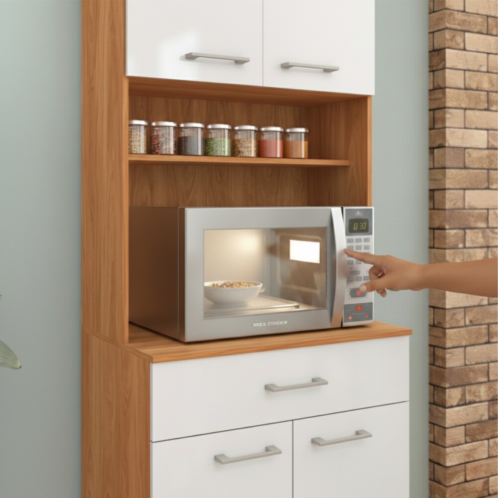 Detalle nicho y cajon alacena