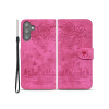 Flip cover Samsung Galaxy A34 diseño flores rosa Flip Cover Samsung Galaxy A34 Diseño Flores Rosa