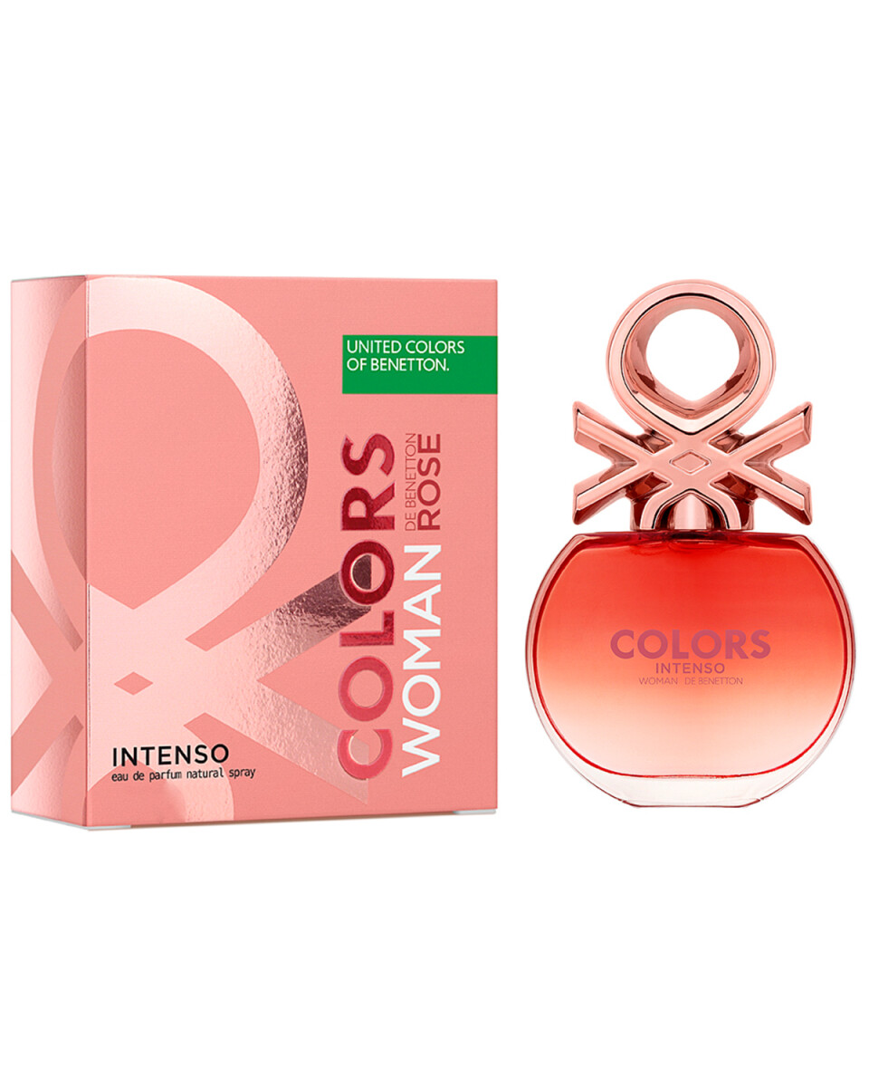 Perfume Benetton Colors Woman Rose Intenso EDP 50ml Original 